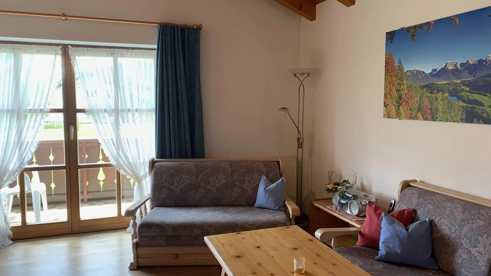 Ferienwohnungen Alpina Wallgau Daire